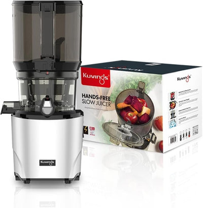 Kuvings AUTO10S Entsafter – Pflegeleichter Slow Juicer mit 3L Fassungsvermögen und 200W Motor ideal