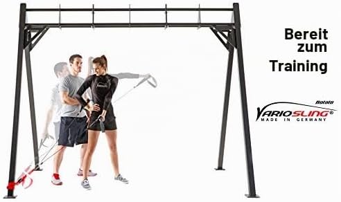 Sling Trainer mit Umlenkrolle inkl. 2X Schlingentrainer DVD, Türanker, Poster, (Rotate Paket mit Hal