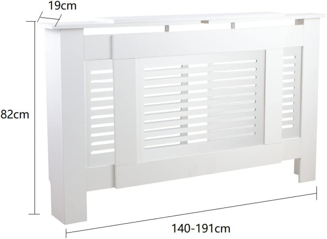 VDD Radiatorgehäuseheizung - Radiatorgehäuse - Breite variabel 140 bis 190 cm