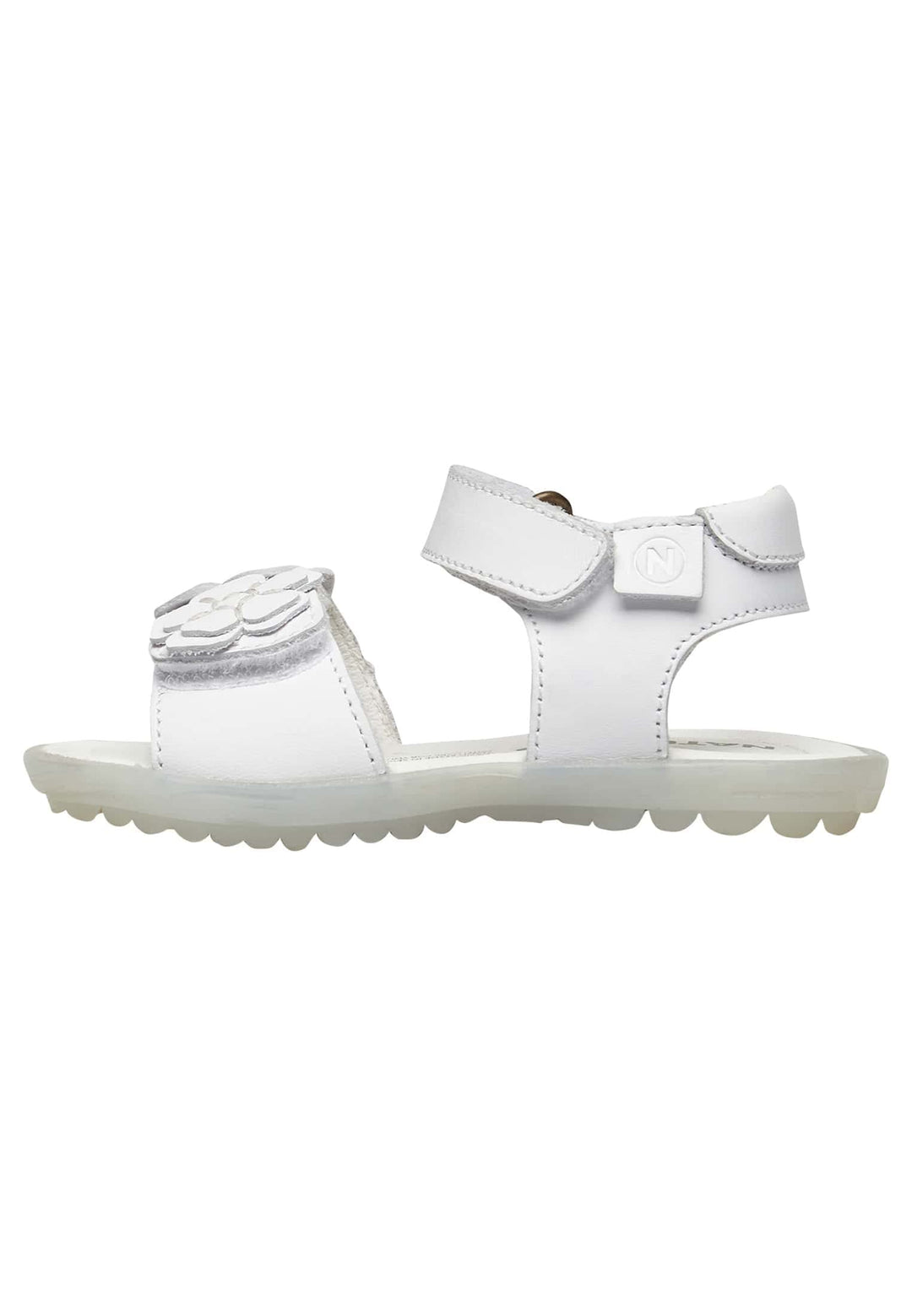 Naturino Mädchen Begonia Sandale 22 EU Weiss, 22 EU Weiß
