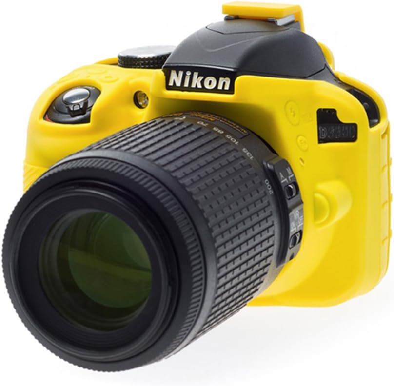 easyCover camera case for Nikon D3300 / D3400 yellow