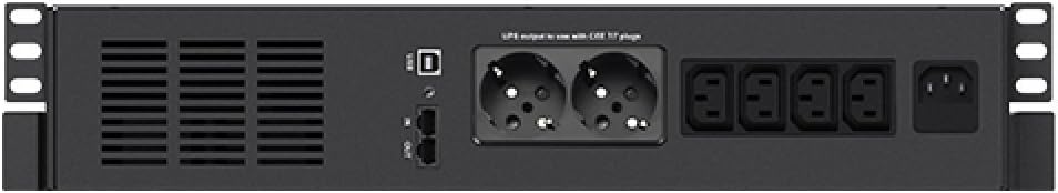 Infosec X4 800 Rm Plus Gruppo Di Continuit? [ups] A Linea Interattiva 0,8 Kva 480 W 6 Presa[e] Ac (x