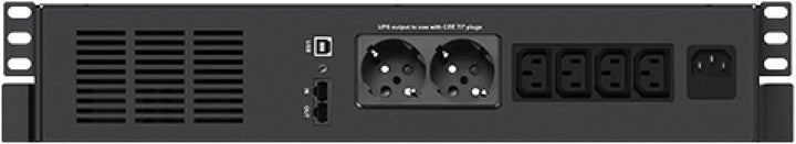 Infosec X4 800 Rm Plus Gruppo Di Continuit? [ups] A Linea Interattiva 0,8 Kva 480 W 6 Presa[e] Ac (x