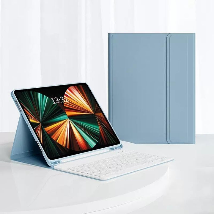 kaidisen Tastaturhülle mit Hintergrundbeleuchtung für Galaxy Tab S10 Lite/S10 FE/S9 FE 11 Zoll, Tab
