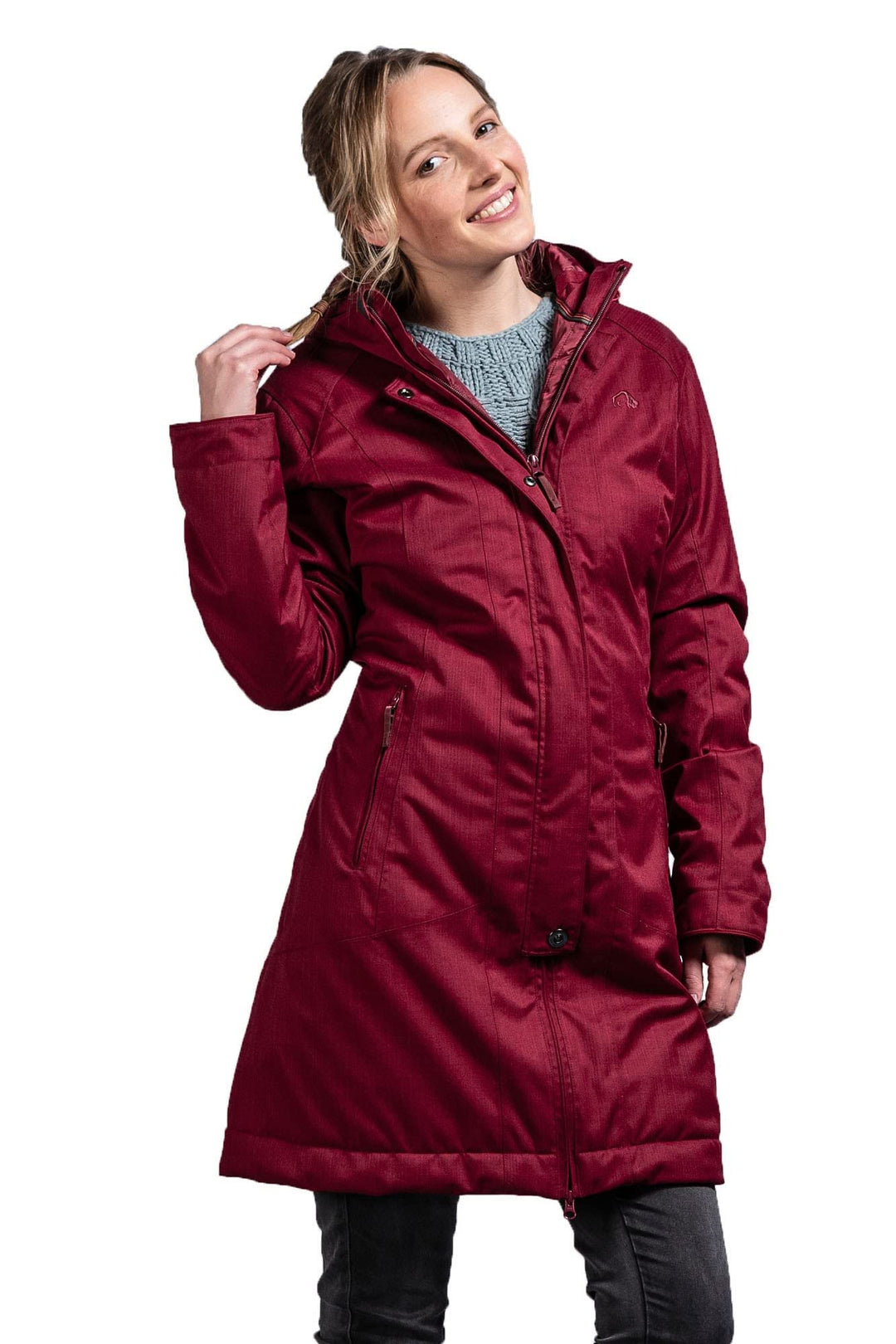 Tatonka FLOY W's Coat Women 36 cherry red, 36 cherry red