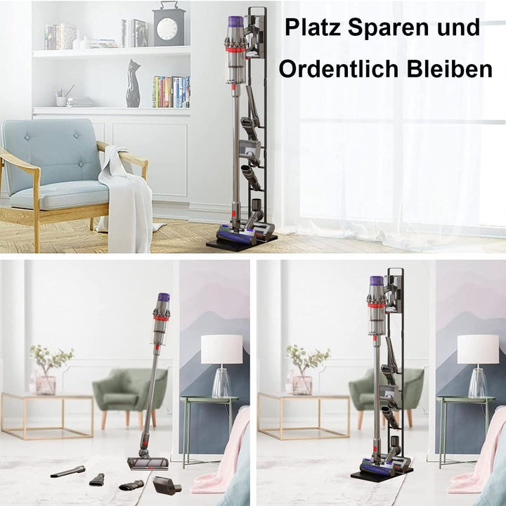 Foho Ständer Halterung Kompatibel für Dyson Gen5 V15s V15 V12 Slim V11 V10 V8 V7 V6, Metallhalterung