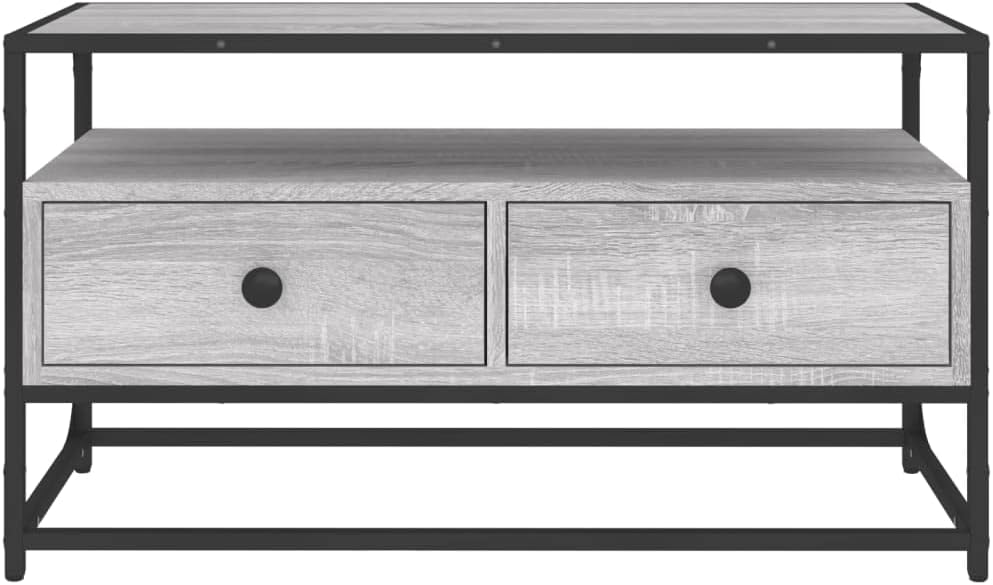 vidaXL TV Schrank, Fernsehschrank mit viel Stauraum, Lowboard für Fernseher Wohnzimmer, Fernsehtisch