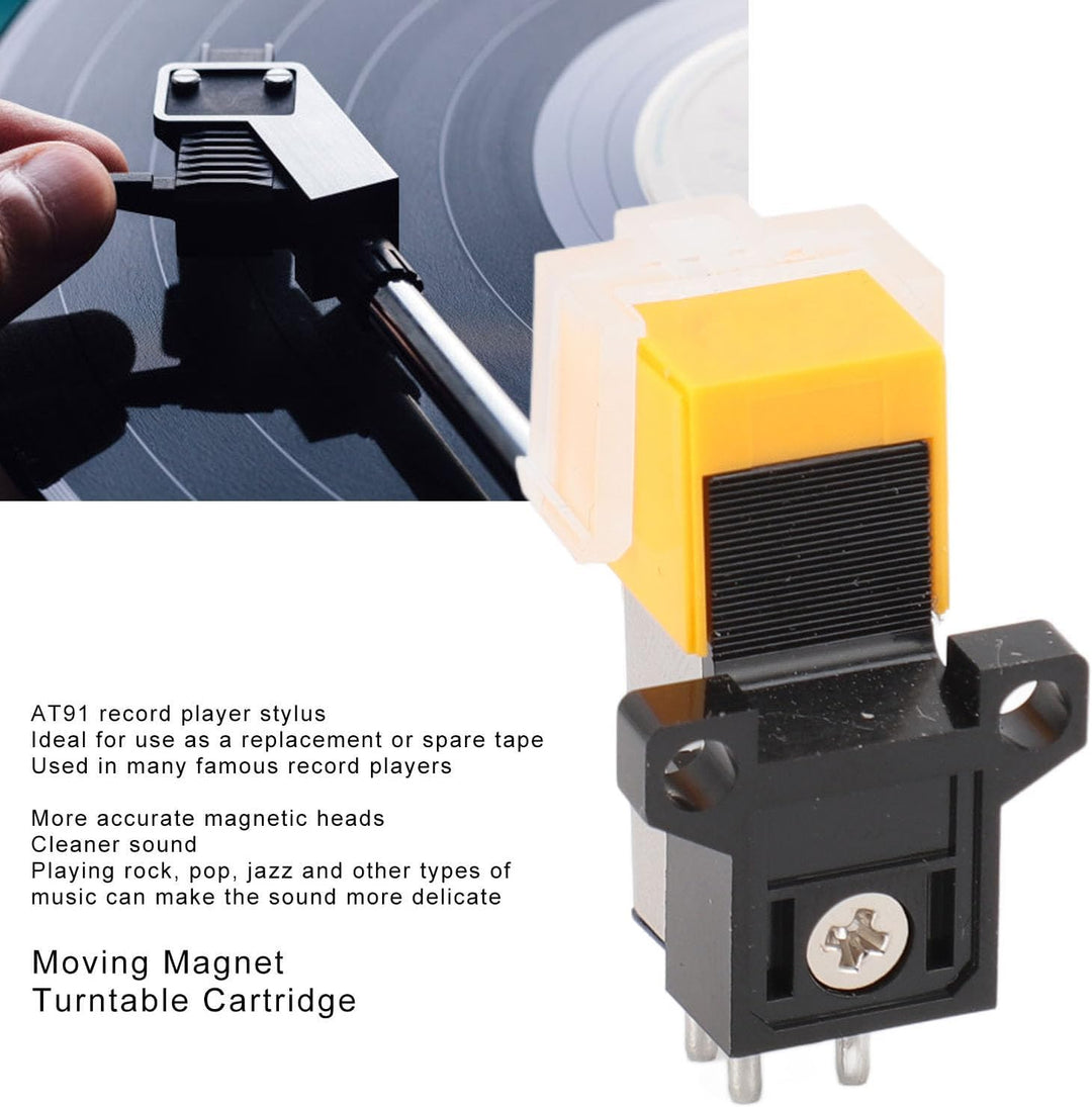 Magnetischer Tonabnehmer Eingabestift, AT91 Beweglicher Magnet Plattenspieler Tonabnehmer Ersatz für