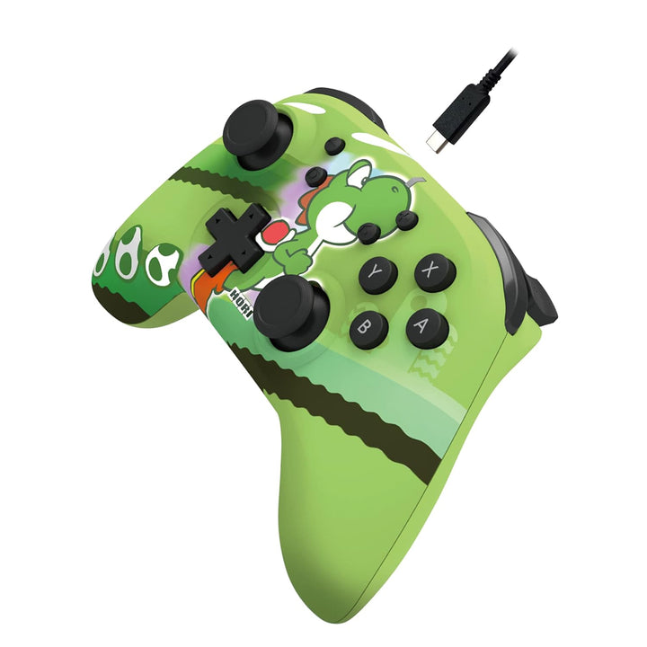 HORI Kabelloses Horipad (Super Mario - Yoshi) Controller für Nintendo Switch - Offiziell Lizenziert