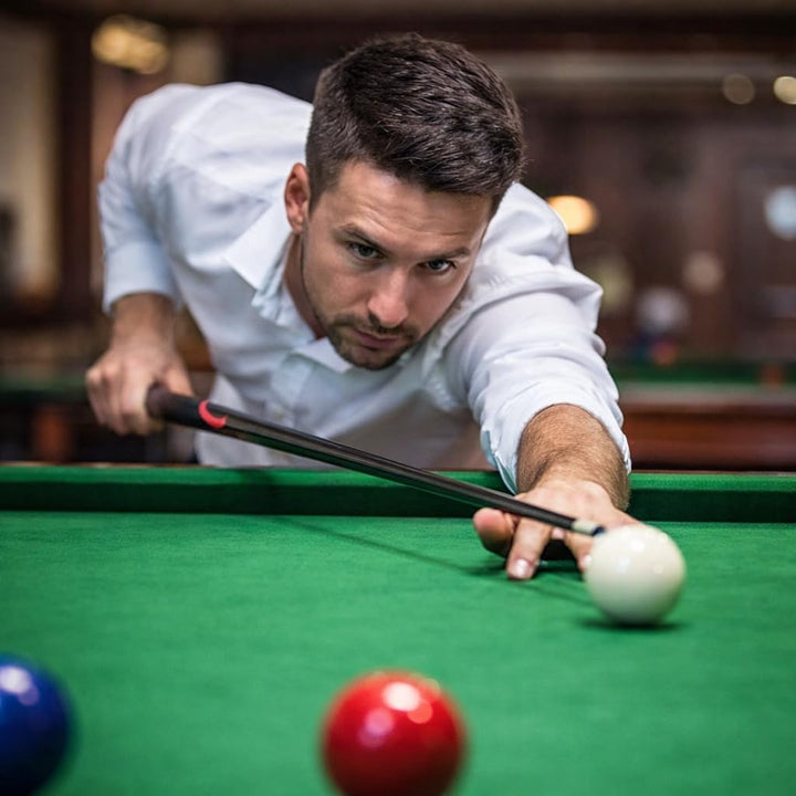 Billard Queue Sticks, Professionelle 9 mm Carbon Billard Queue, Hochwertiger Pool Queue Stick für Sn