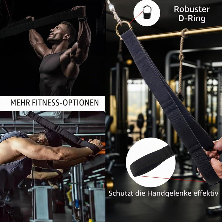 Trizepsseil Kabelzug Fitness, Kabelzug Fitnessgeräte Mit Tragetasche, Trizeps Trainingsgerät Verwend