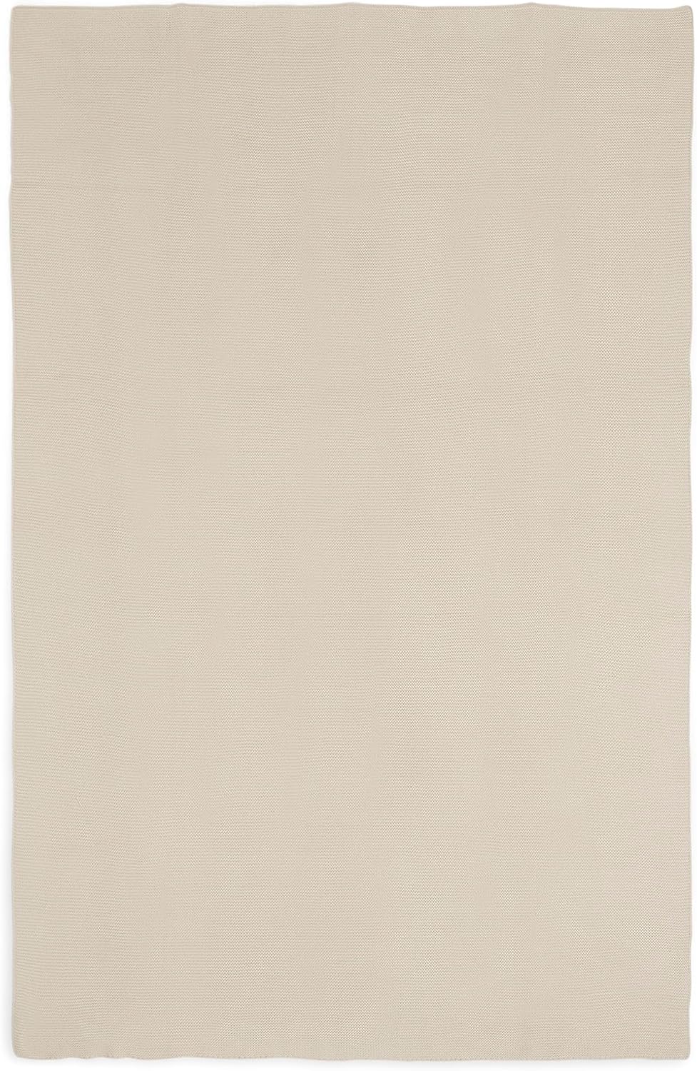 Jollein Kuscheldecke Basic Knit 100x150cm - Nougat