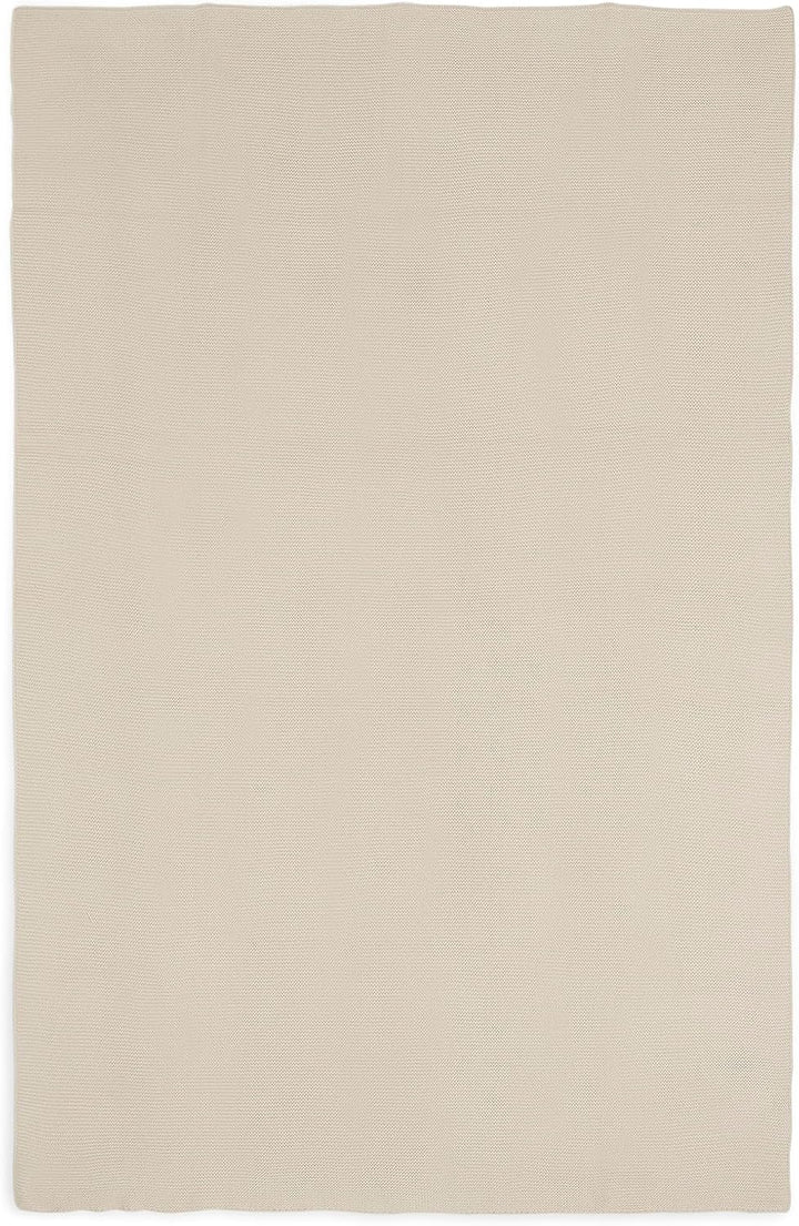 Jollein Kinderdecke Basic Knit 75x100cm - Nougat Beige Baby, Beige Baby