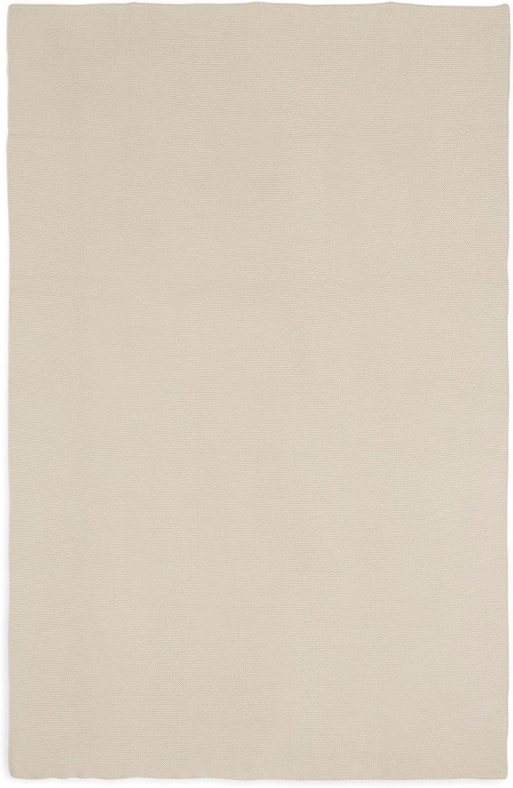Jollein Kinderdecke Basic Knit 75x100cm - Nougat Beige Baby, Beige Baby