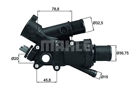 Behr-Thermot-Tronik TH4383 Thermostat, Kühlmittel