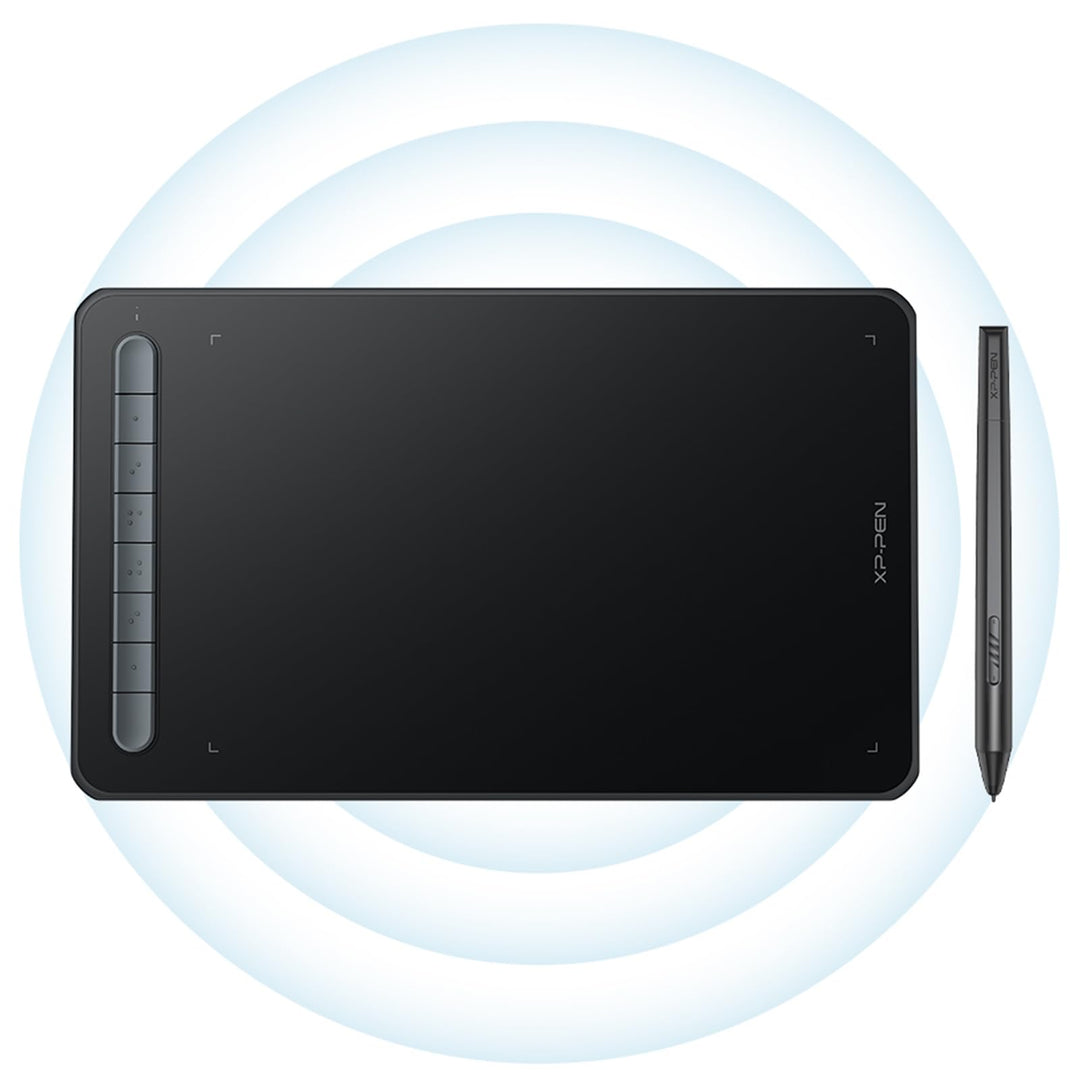 XPPen Deco MW 8x5 Zoll Grafiktablett Bluetooth Wireless Zeichentablett mit 8 Tasten, Drawing Tablet