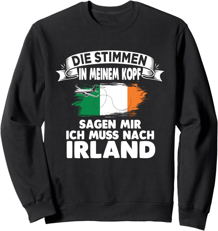 St Patricks Day Irische Flagge Irisch Ireland Iren Irland Sweatshirt