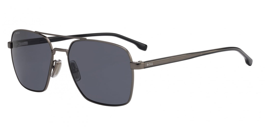 BOSS Unisex 1045/s/it Sunglasses, V81/IR DKRUTH Black, One Size