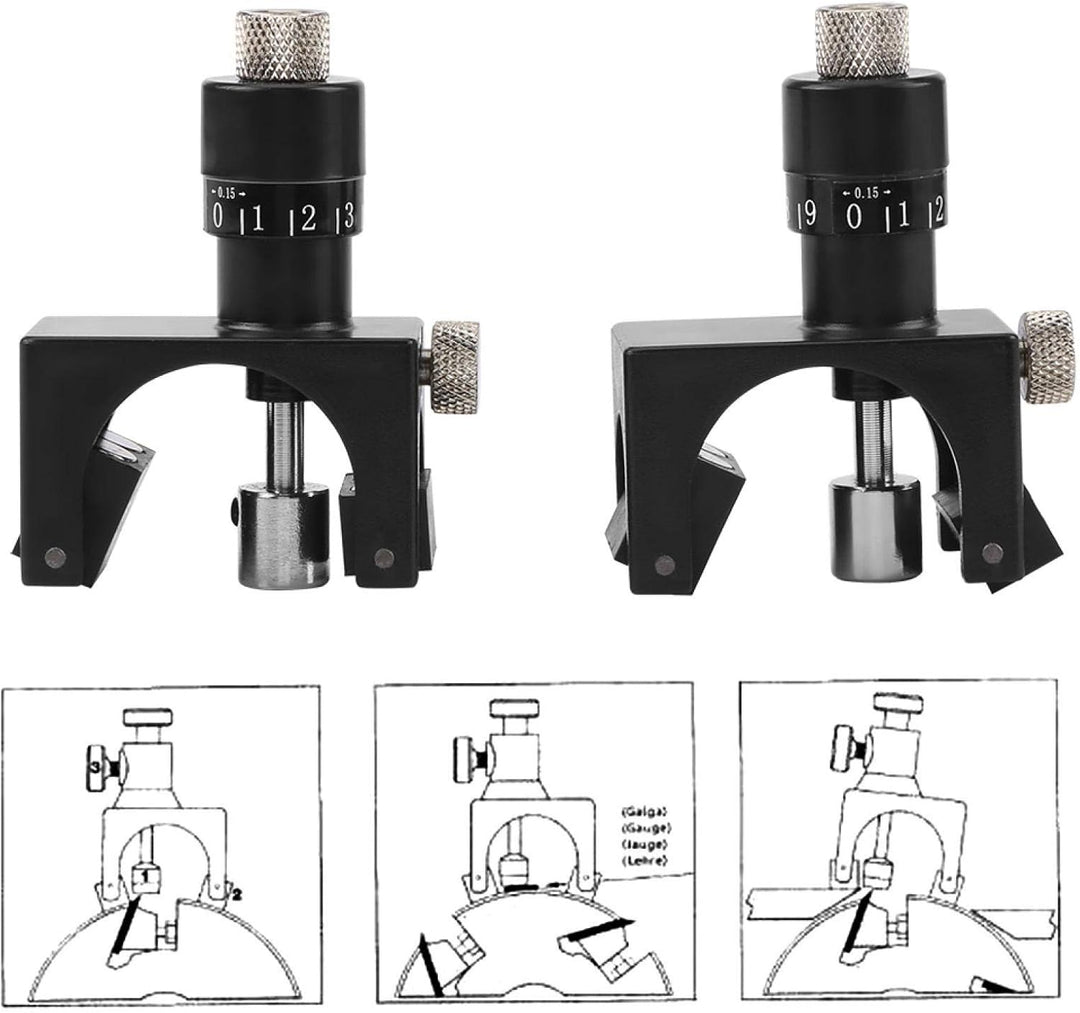 PUSOKEI Jointer Hobelklingen - 2 Stück Magnetische Hobelklinge Einstellbare Magnetische Hobelmesser