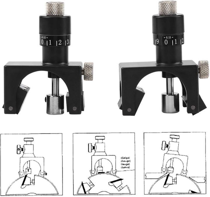 PUSOKEI Jointer Hobelklingen - 2 Stück Magnetische Hobelklinge Einstellbare Magnetische Hobelmesser