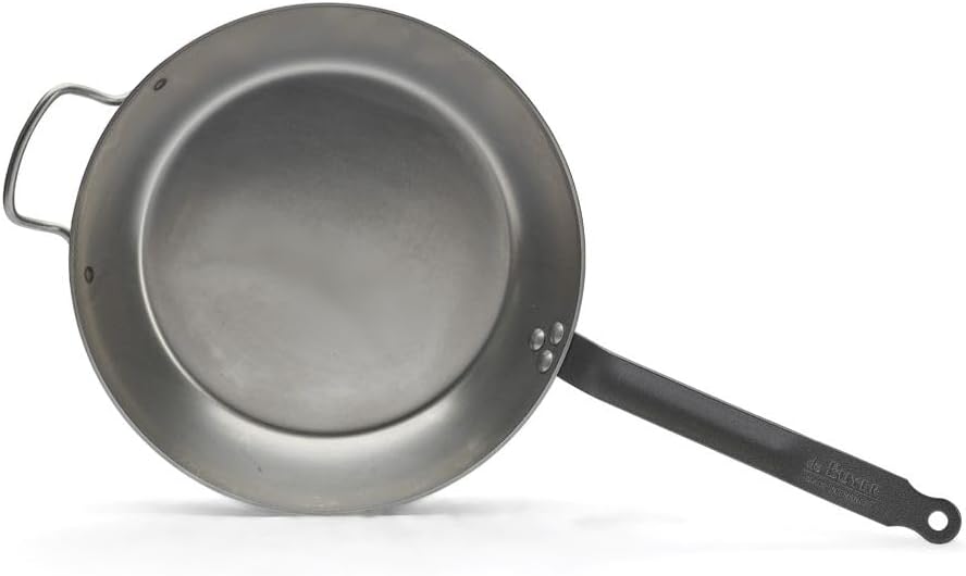 DE BUYER Carbon Plus Bratpfanne 32cm - Stahl Durchmesser 32 cm, Durchmesser 32 cm