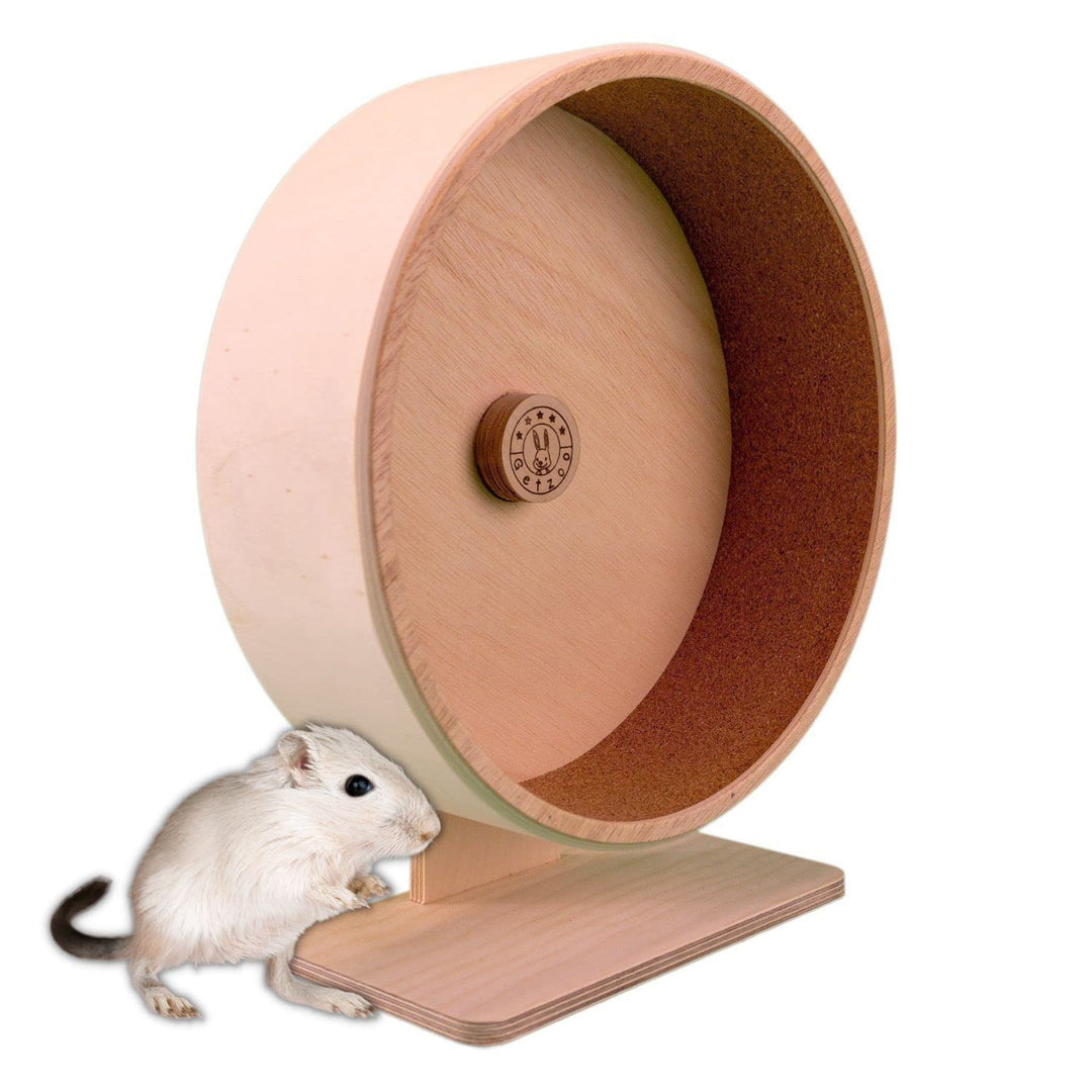 Getzoo Ø 30 cm Korklaufrad (Ø 28,4 cm Innen) mit Korkeinlage I Vielseitiges, artgerechtes Laufrad I