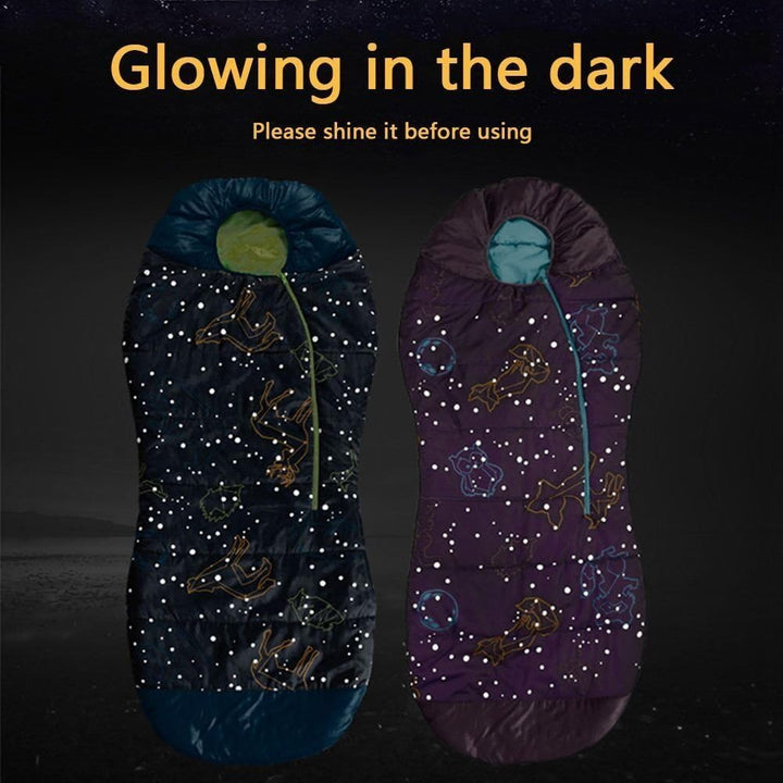 AceCamp, Kinder- und Jugend Schlafsack, Glow in The Dark, 3978