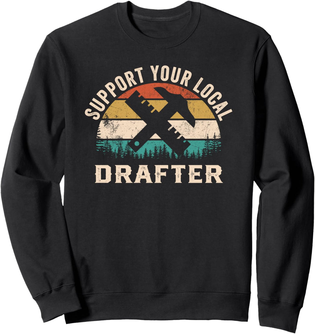 Unterstützen Sie Ihren lokalen Verfasser Sweatshirt