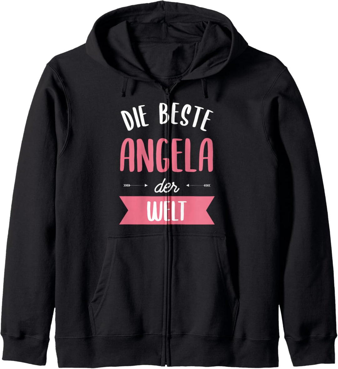 Beste Angela der Welt Kapuzenjacke