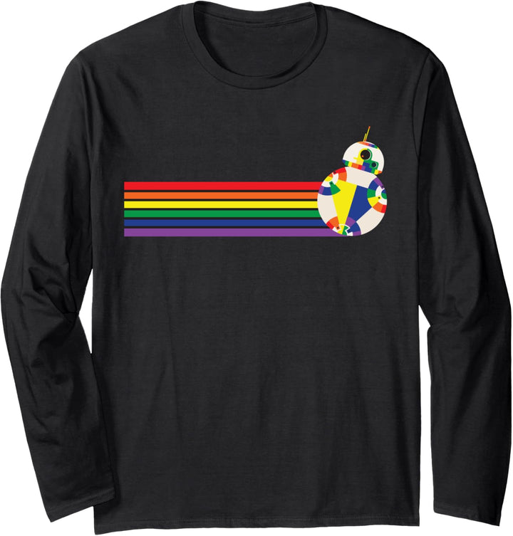 Star Wars BB-8 Rainbow Langarmshirt