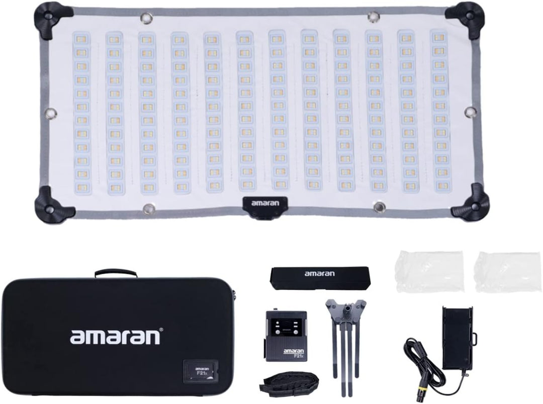 Aputure Amaran F21x 100W Flex LED Light Mat, Bi-Color 2500K-7500K Video Light Support DMX Sidus Link