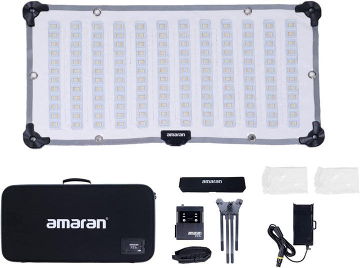 Aputure Amaran F21x 100W Flex LED Light Mat, Bi-Color 2500K-7500K Video Light Support DMX Sidus Link