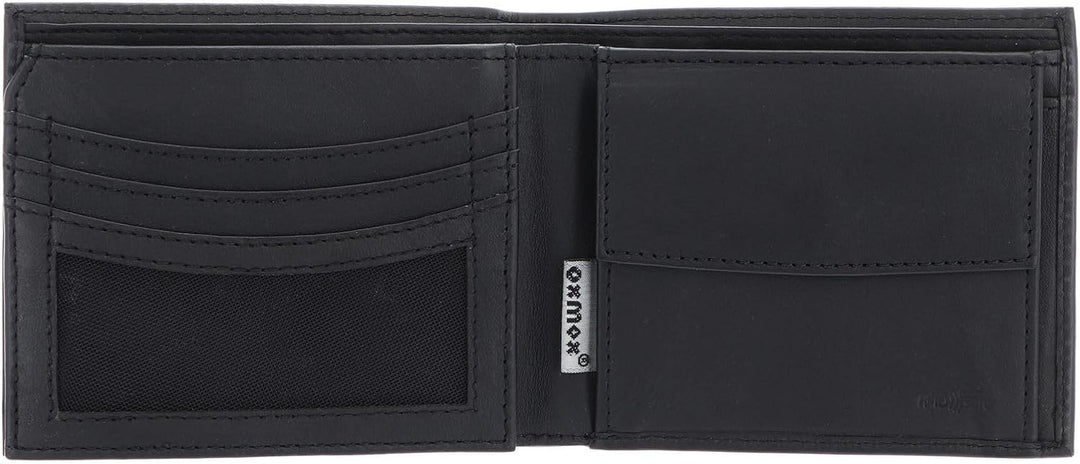 oxmox Leather Geldbörse RFID Schutz Leder 12 cm