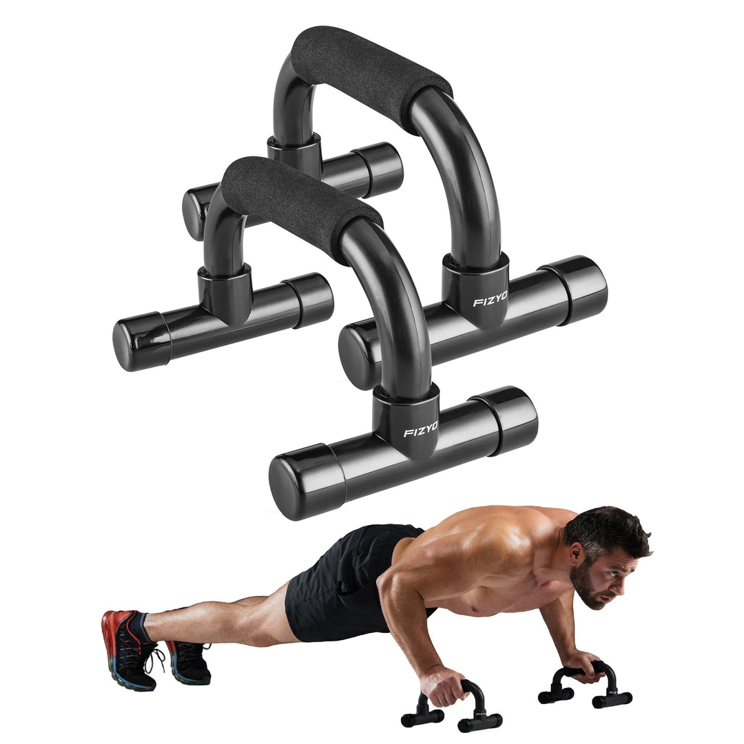 Fizyo 2 Liegestützgriffe für Ganzkörpertraining, Push-Up Liegestütz-Griffe für zu Hause und im Fitne