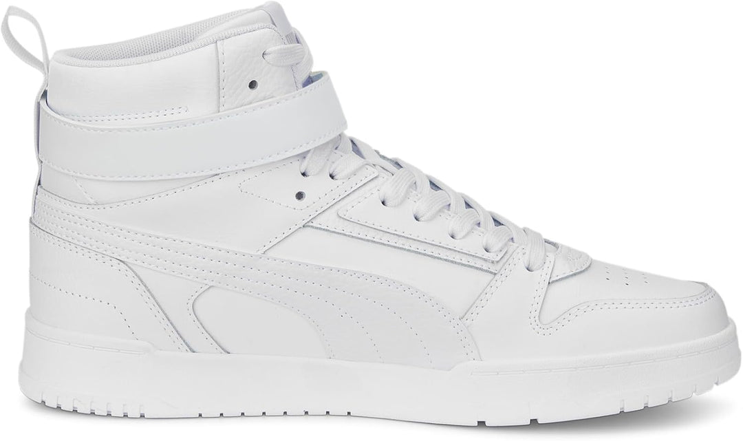 PUMA Unisex Rbd Game Sneaker 38 EU Puma White Puma White Puma Team Gold, 38 EU Puma White Puma White