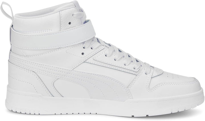 PUMA Unisex Rbd Game Sneaker 38 EU Puma White Puma White Puma Team Gold, 38 EU Puma White Puma White