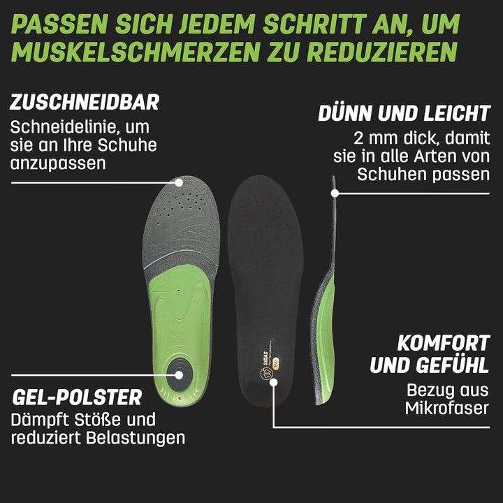 Sidas Slim 3Feet Mid Insoles XS, XS