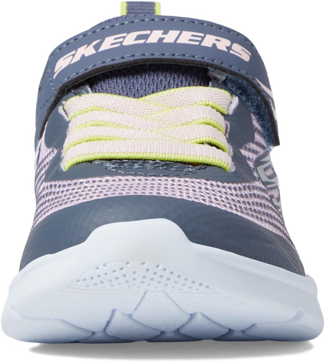 Skechers MICROSPEC Rejoice RA Unisex - Kinder,Jungen,Mädchen Sneaker,Schnürschuhe,Schnürer,Halbschuh