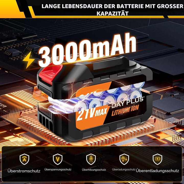Elektro Hochdruckreiniger 6000W 350 bar FL chenreiniger Dampfstrahler 5000 PSI, 6-in-1 Verstellbarer