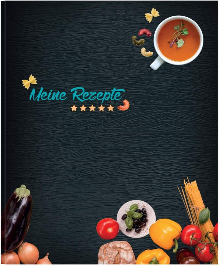 PRICARO Rezeptordner mit Rezeptblock "Buon Appetito", A4