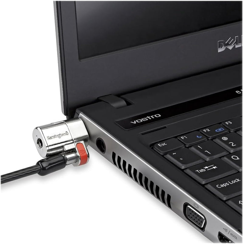 Kensington K64637WW ClickSafe-Laptopschloss (mit Anti-Manipulations-Technologie, starkem Gehäuse und