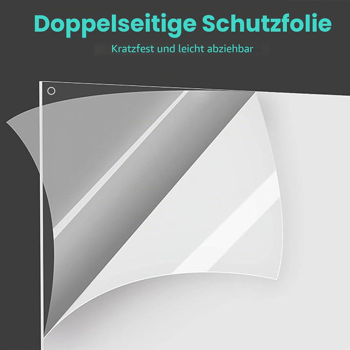 24 Stück Haustierkäfig-Einlage, 26 x 21 cm, Urin-Schutz, Seitenfutter, transparentes Blatt, Kaninche