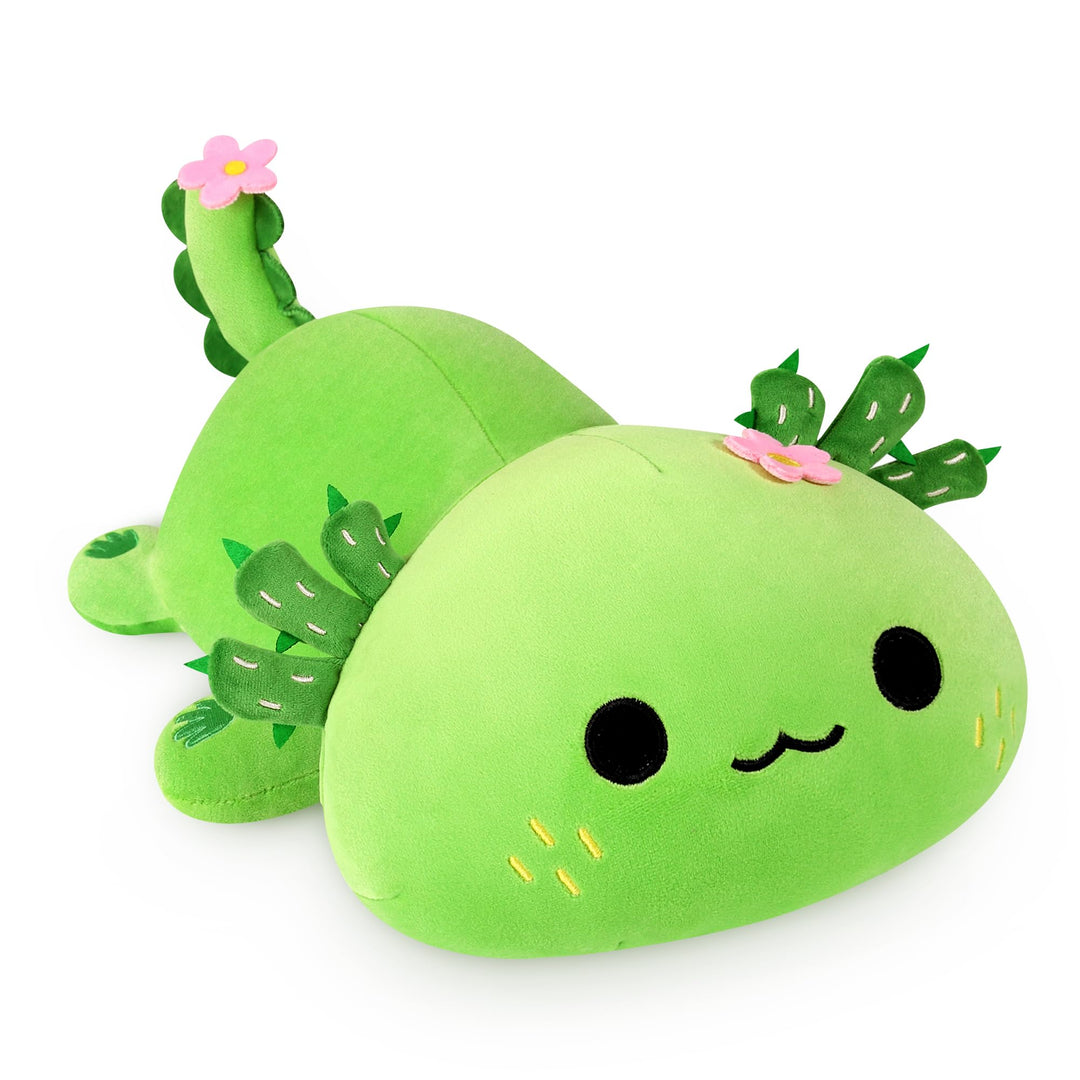 shownicer Plüschtier Axolotl Kuscheltier Stofftier Kawaii Axolotl Plüsch, Axolotl Plüschkissen Spiel