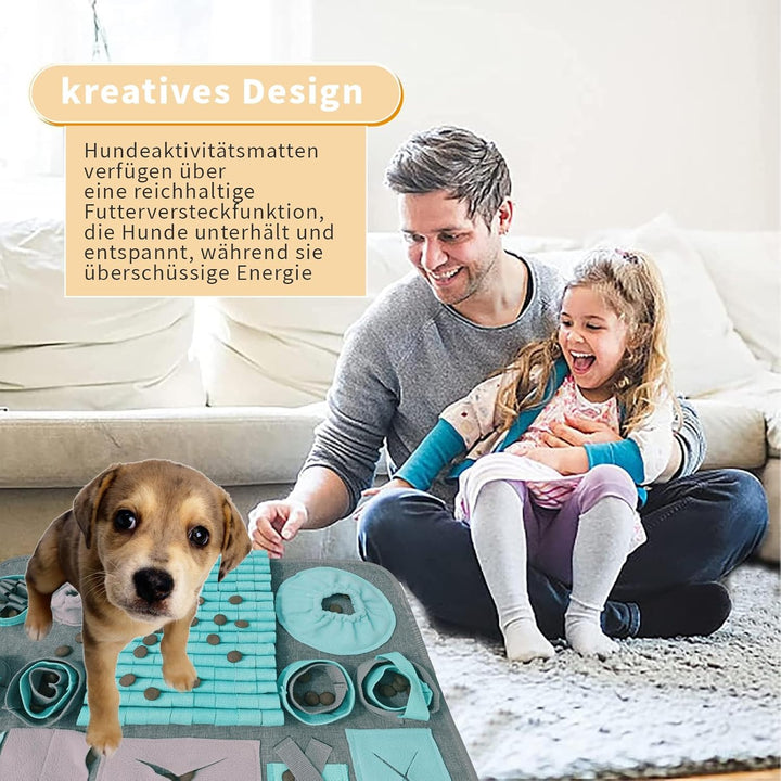 Futtermatte Trainingsmatte Hund SchnüFfelteppich Waschbar Trainingsmatte SchnüFfelteppich FüR Hunde