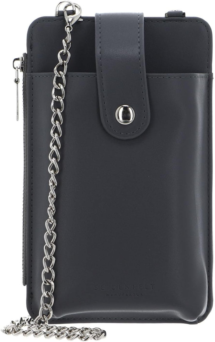 Seidenfelt Medja - Handytasche 18 cm anthracite, anthracite