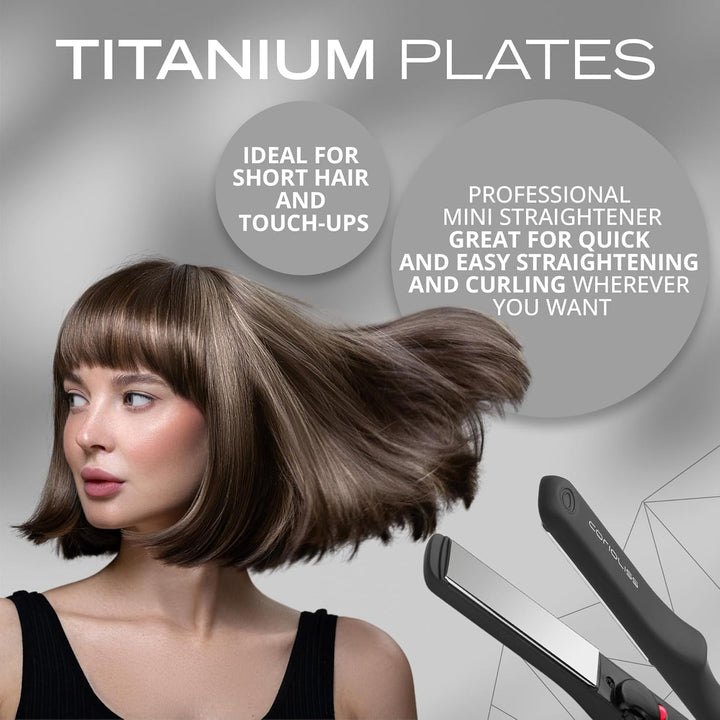 CORIOLISS C-TRIP | Haarglätter für Frauen | Titanium Glätteisen für feines Haar | Professionelles Gl