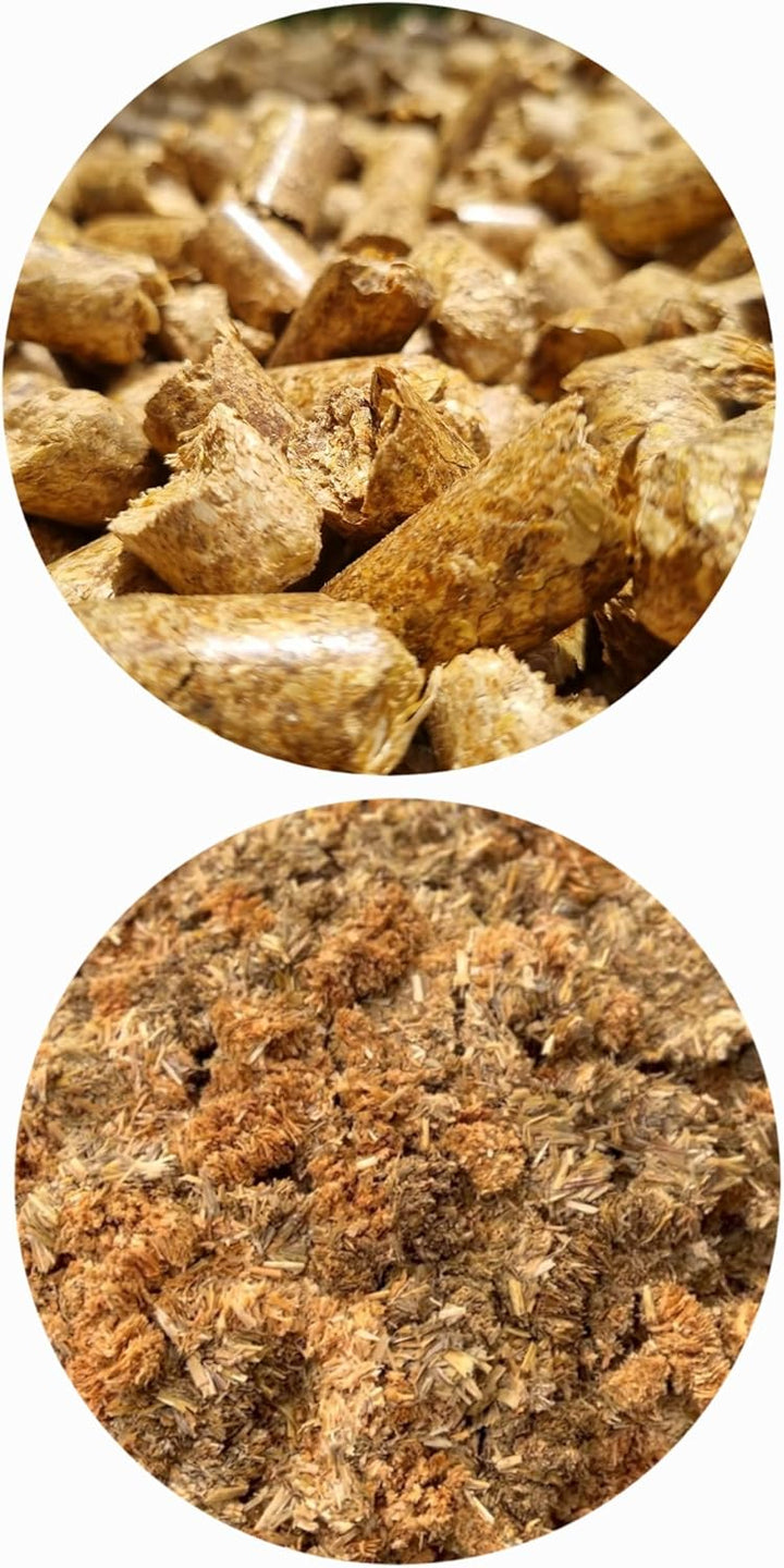 StaehrLLETS Strohpellets Einstreu Stroh Tier Streu Pellet Stall Pferde Box Biotonne 20 kg, statt Säg