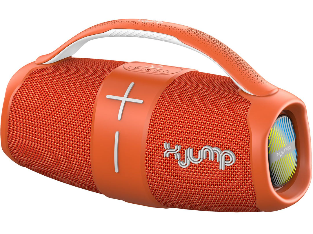 X JUMP XJ 120 Tragbarer kabelloser Lautsprecher, verstärkt, 40 W, hohe Leistung, TWS-Funktion, USB,