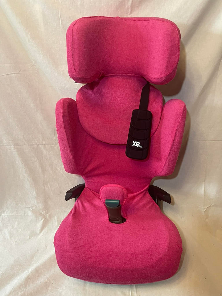 Sommerbezug Schonbezug Frottee für Römer Kidfix Pro M I-size Frottee 100% Baumwolle pink
