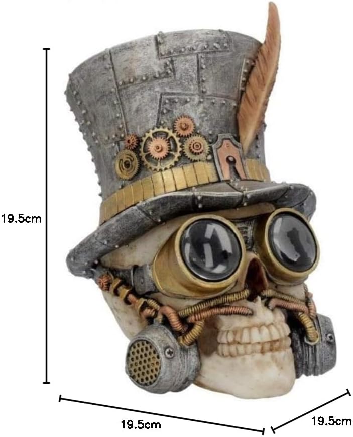 Nemesis Now U4069M8 Archibald Figur, 24 cm, silberfarben
